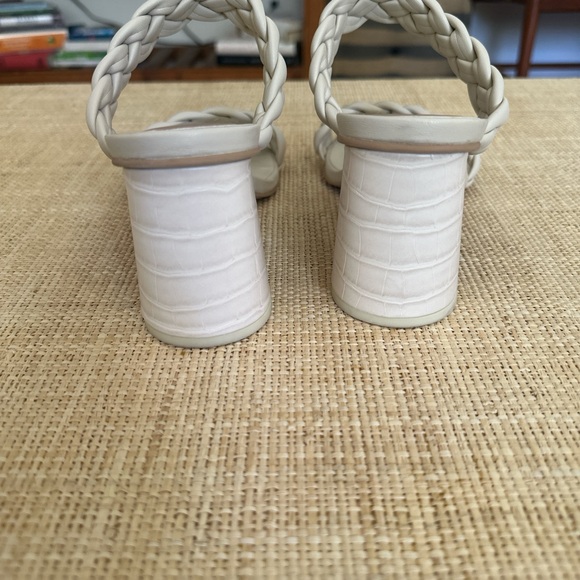 Dolce Vita Paily braided sandals size 9.5 in Ivory - Picture 4 of 4